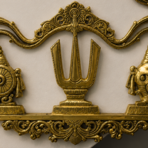 Brass Vaishnav Namam Wall Hanging in tirupati