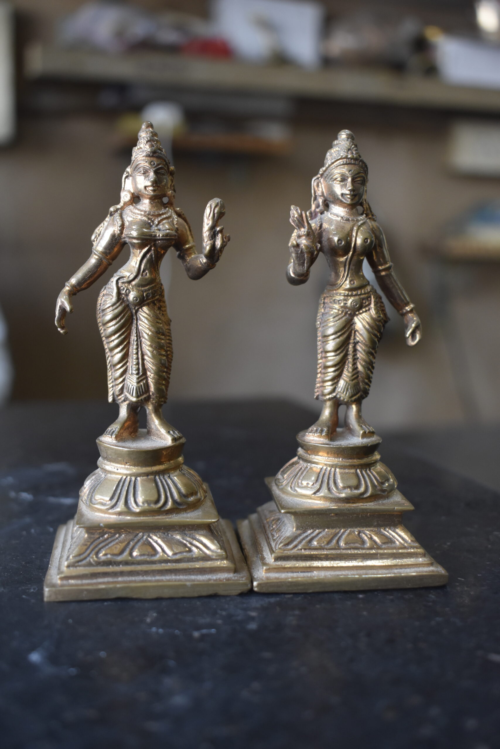 Rukmini Satyabhama Idol Set in tirupathi