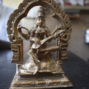 Saraswati Playing Veena Idol in tirupathi