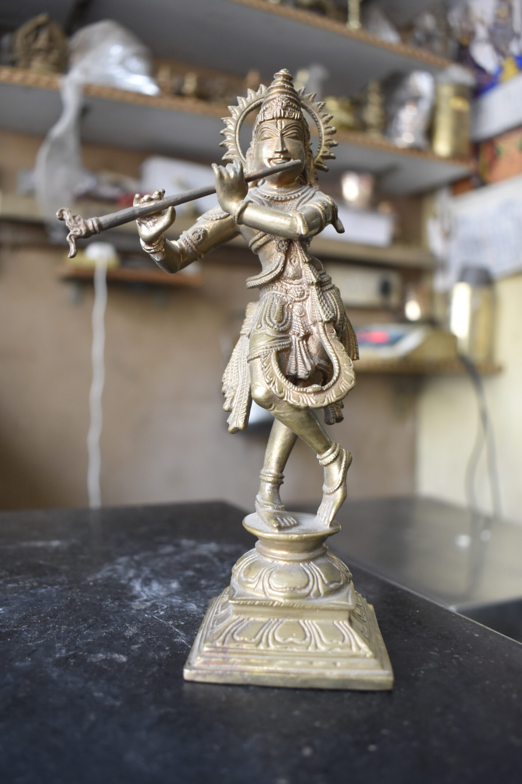 Krishna Playing Flute Idol in tirupati