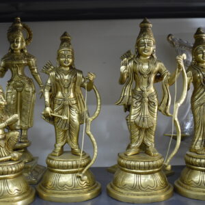 Lord Rama, Sita, Lakshmana & Hanuman Antique Finish Statue in tirupati
