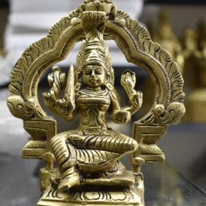 s Lakshmi Sitting on Peacock Throne in tirupati
