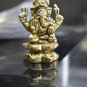 Ganesha Idol on Lotus in tirupati