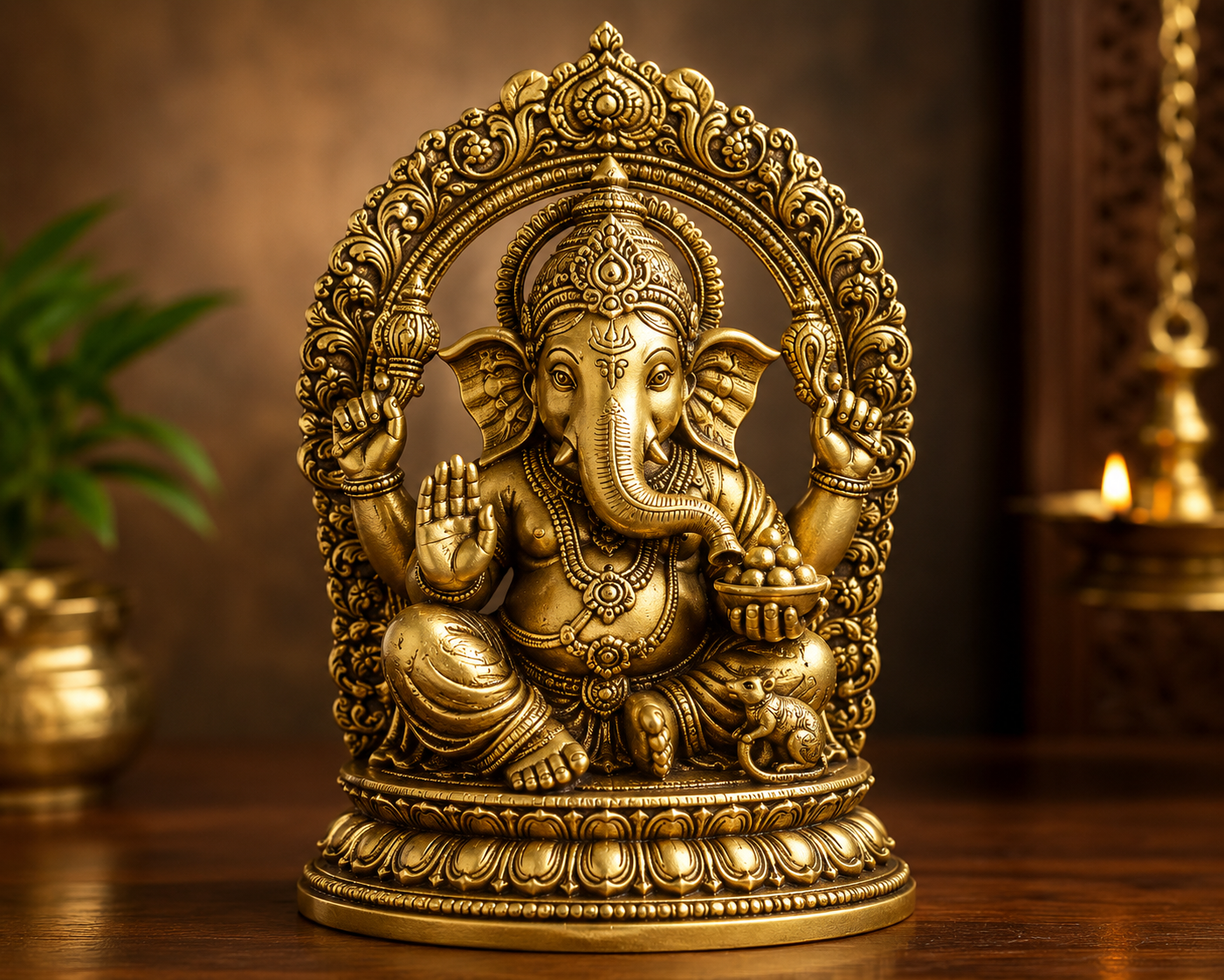 Balaji Metal craftsmen handcrafting traditional brass idols in workshop